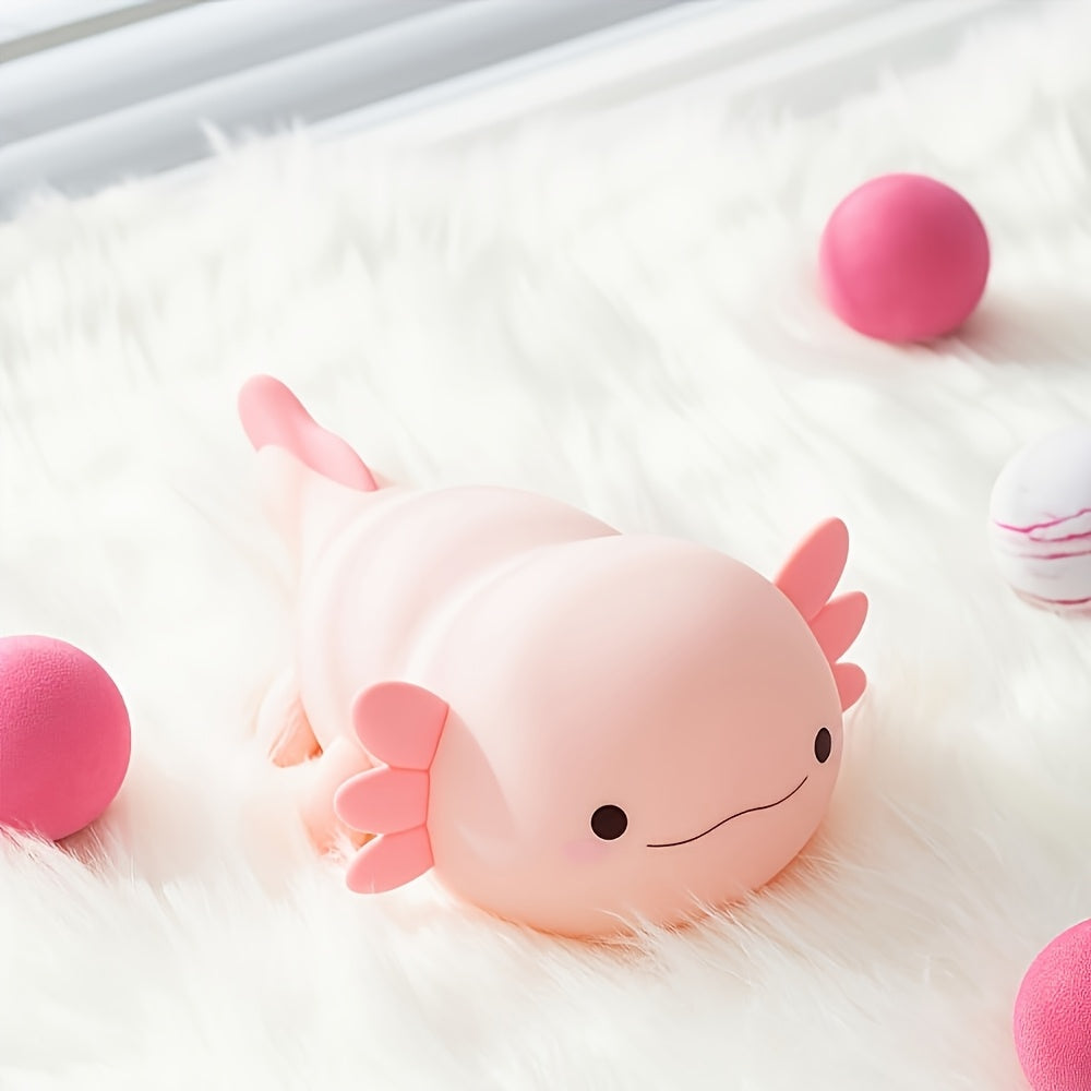 Roztomilý Svítící axolotl